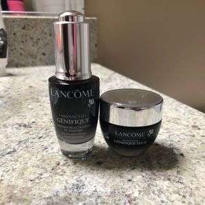 Lancôme Genifique serum and eye cream